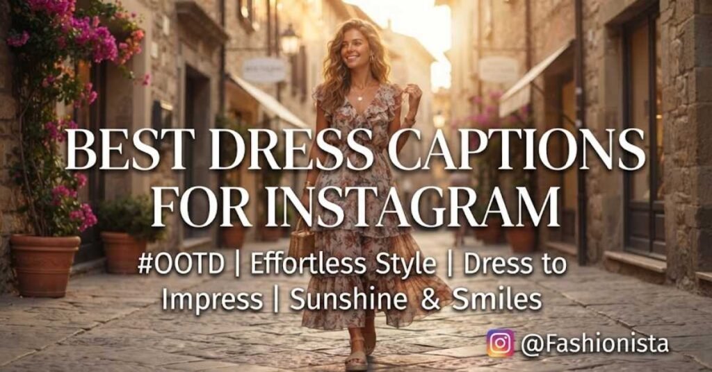 Best Dress Captions for Instagram