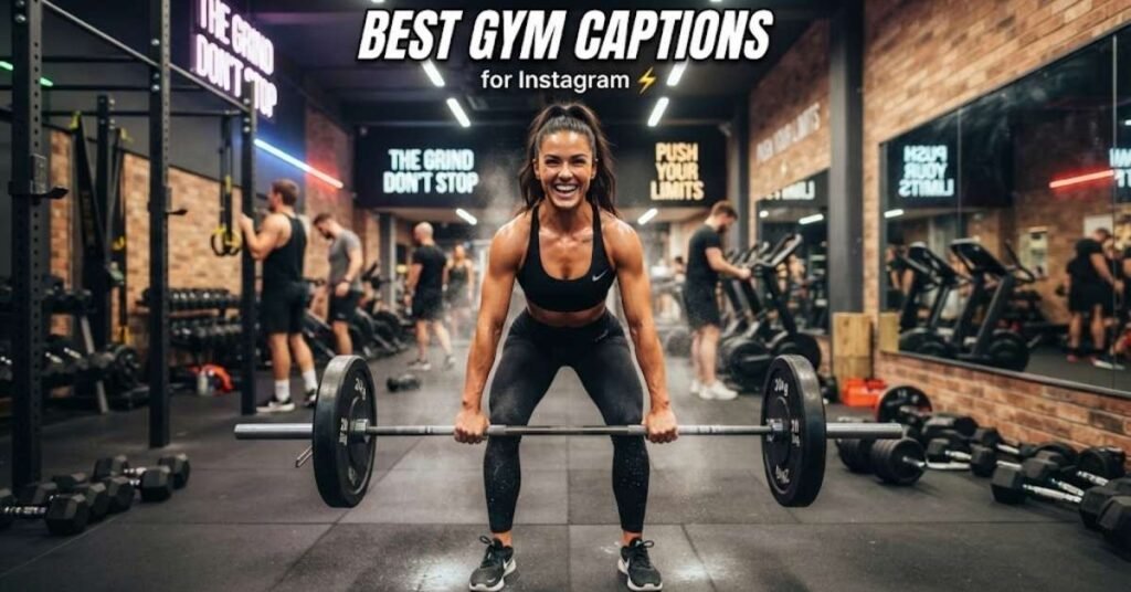 Best Gym Captions for Instagram