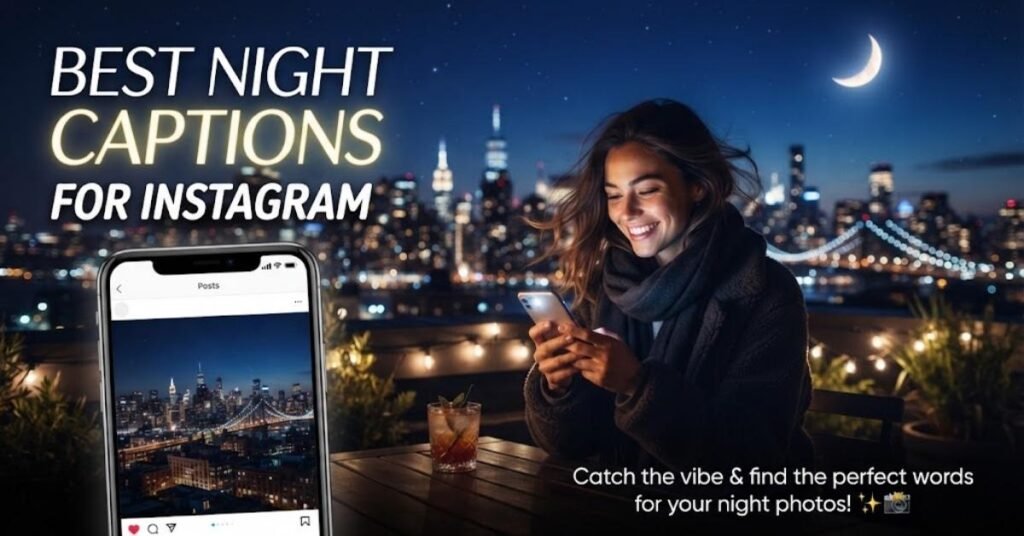 Best Night Captions for Instagram