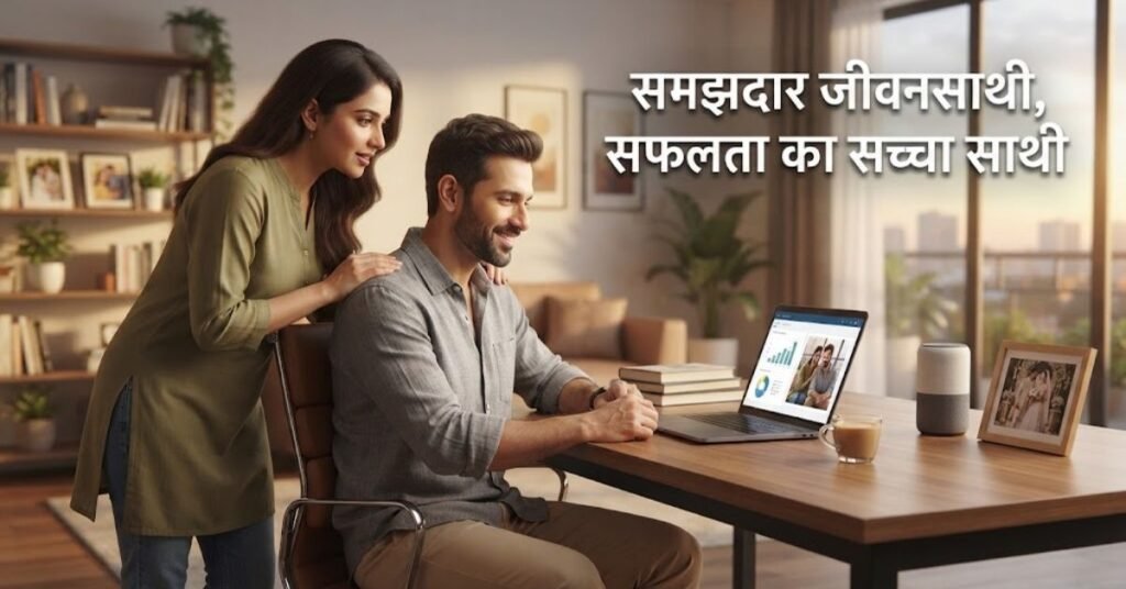 One Line Caption for Husband in Hindi
