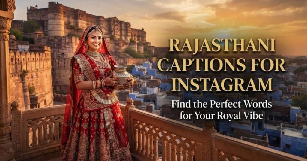 Rajasthani Captions for Instagram