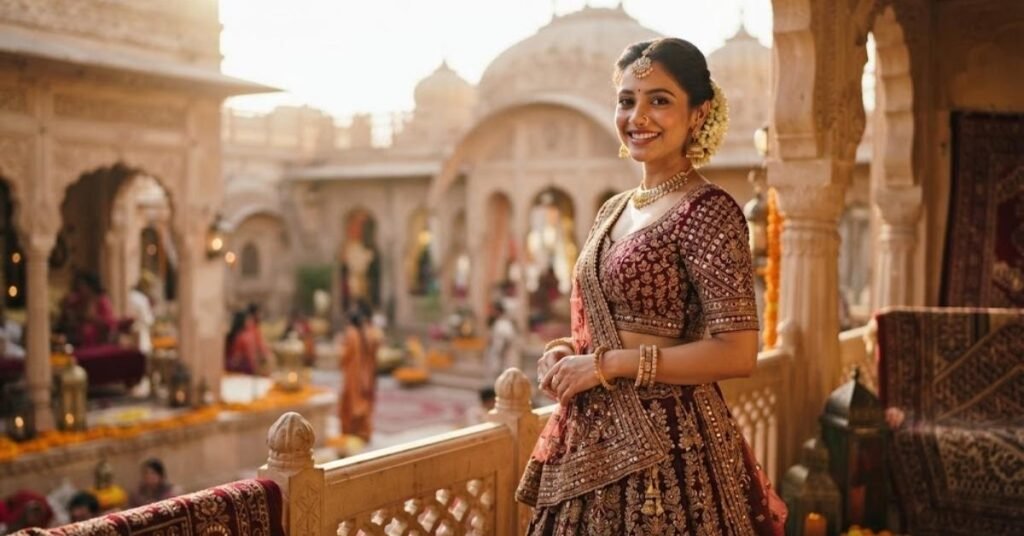 Traditional Look Captions for Instagram for Girl