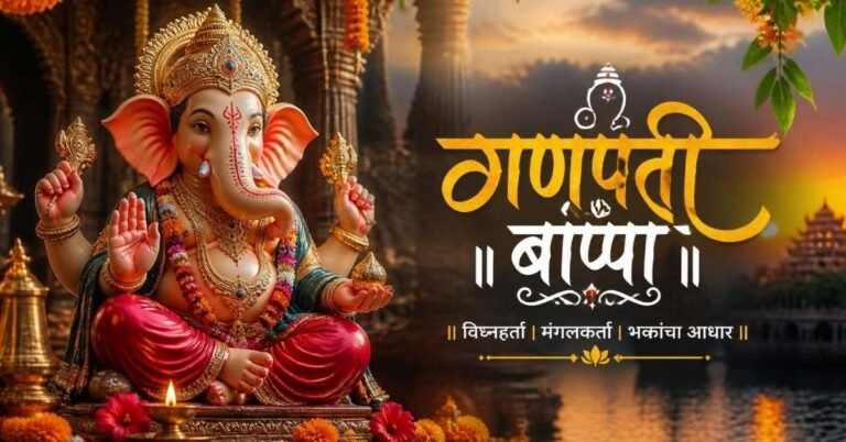 ganpati bappa caption