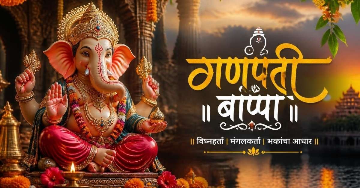 ganpati bappa caption