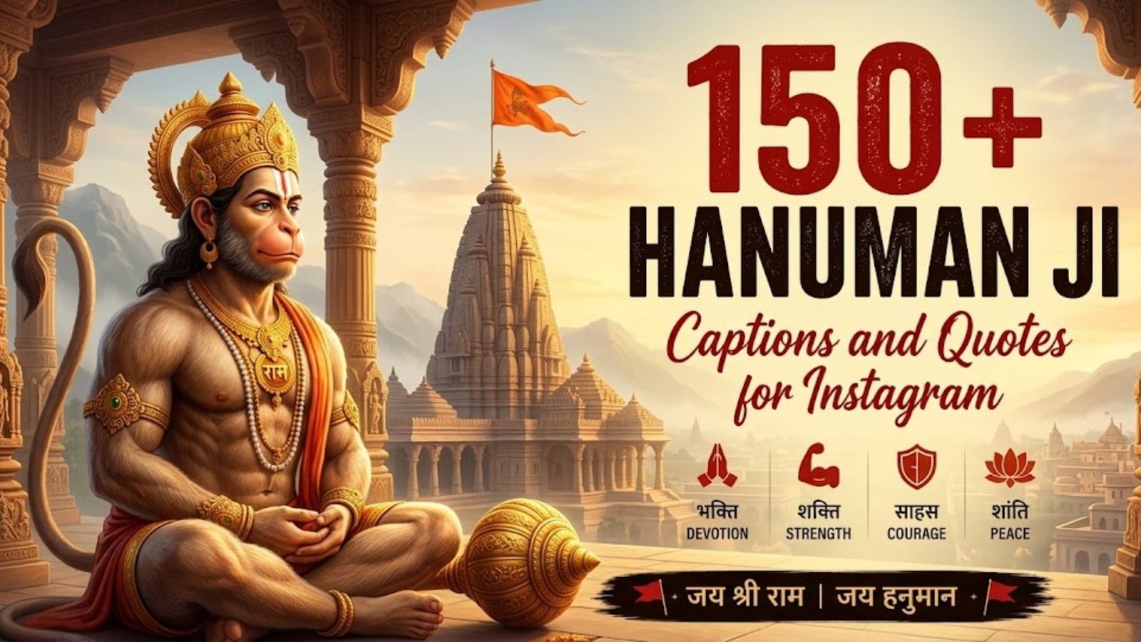 hanuman captions for instagram
