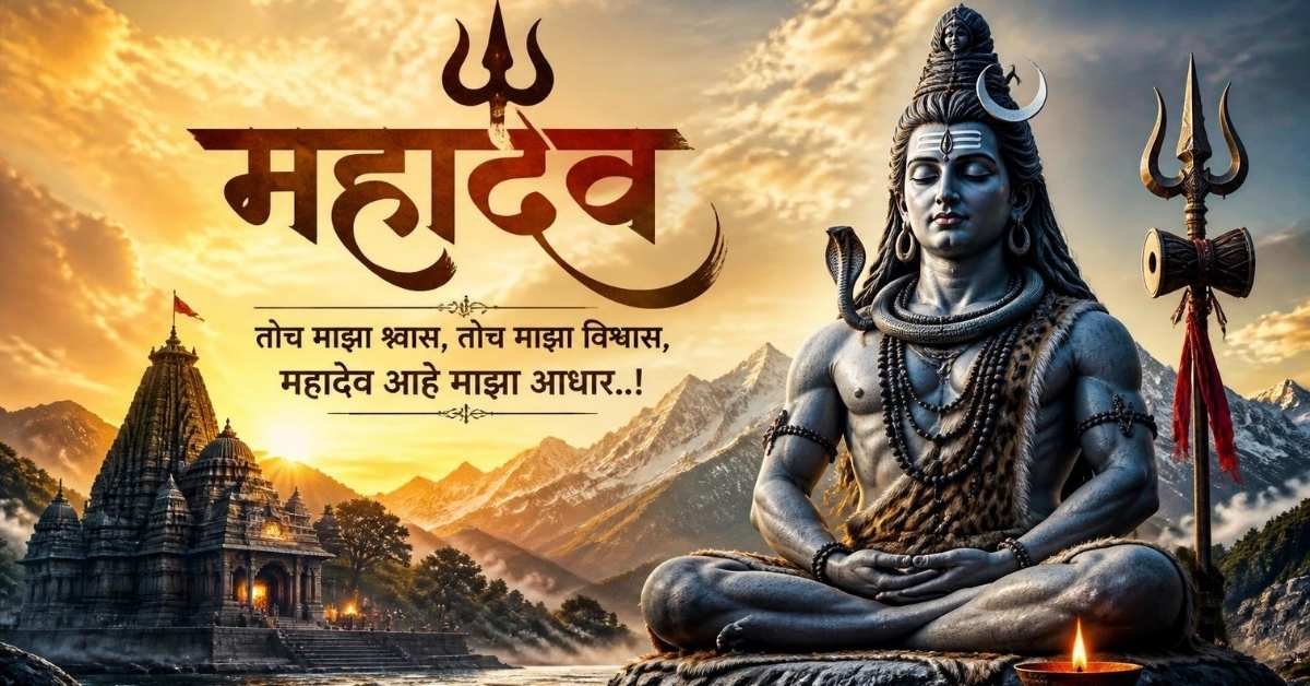 mahadev caption in marathi