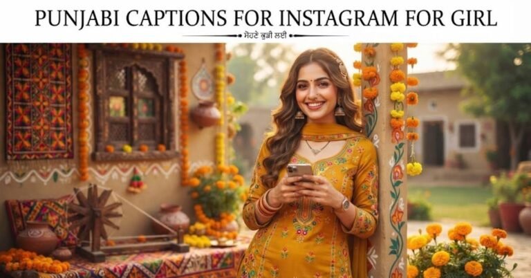 punjabi captions for instagram for girl