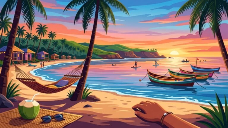 short captions for goa trip