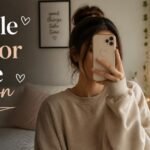 simple mirror selfie caption