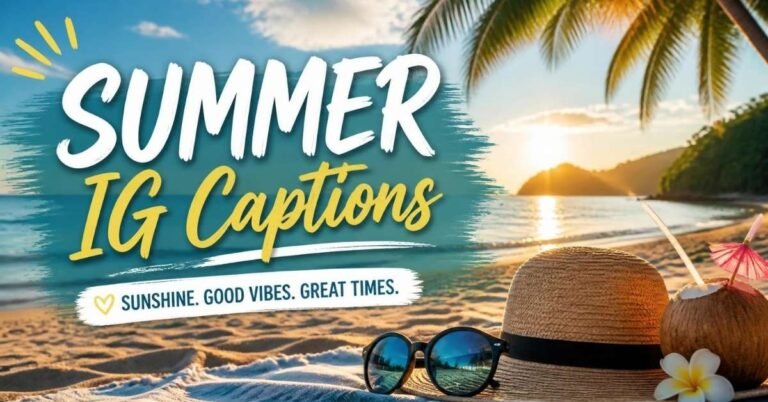 summer ig captions