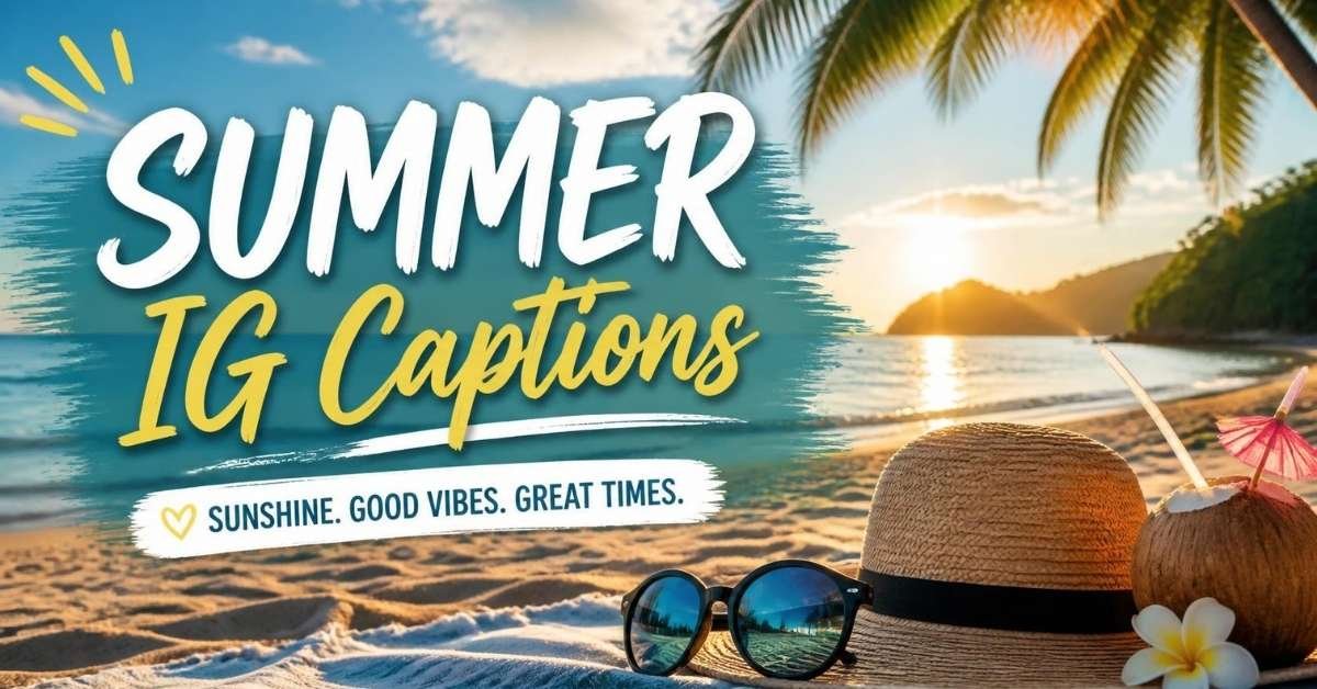 summer ig captions